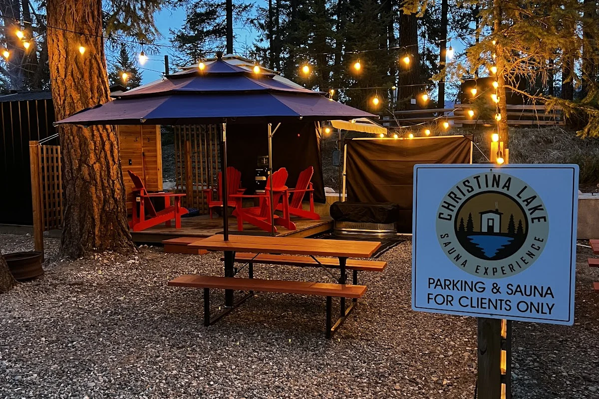 Christina Lake Sauna Experience